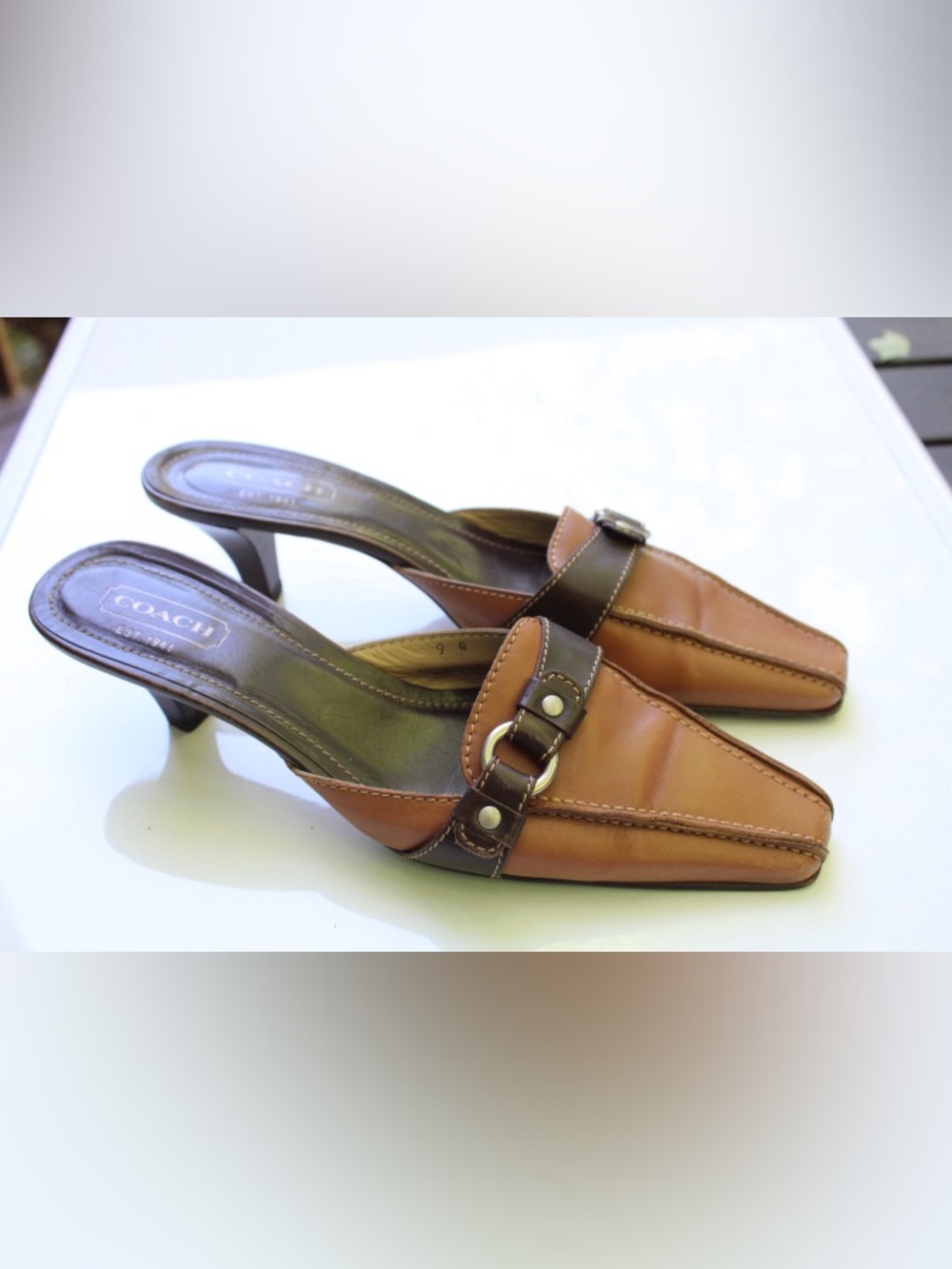 Vintage Coach Madison Mules - Picture 3 of 15